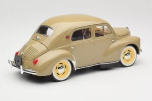 Renault 4CV Berline Gris Ardoise Solido 1:18 8059 Metall — bild 3 av 8