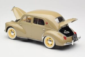 Renault 4CV Berline Gris Ardoise Solido 1:18 8059 Metall — bild 5 av 8