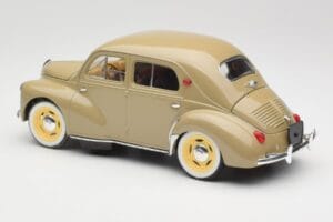 Renault 4CV Berline Gris Ardoise Solido 1:18 8059 Metall — bild 7 av 8