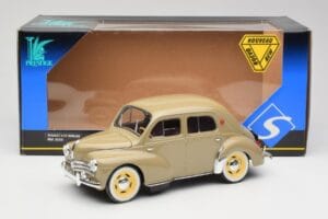 Renault 4CV Berline Gris Ardoise Solido 1:18 8059 Metall — bild 8 av 8