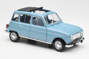 Renault 4L Blå Norev 1:18 185255 Metall — bild 6 av 8