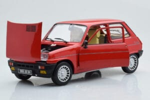 Renault 5 Alpine Turbo Röd Norev 1:18 185243 Metall — bild 2 av 8