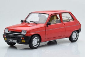 Renault 5 Alpine Turbo Röd Norev 1:18 185243 Metall
