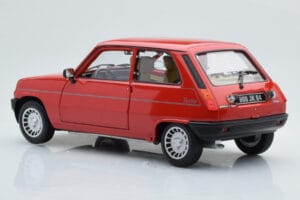 Renault 5 Alpine Turbo Röd Norev 1:18 185243 Metall — bild 7 av 8