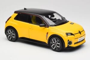 Renault 5 E-Tech Pop Gul & Svart Norev 1:18 185500 Metall — bild 2 av 8