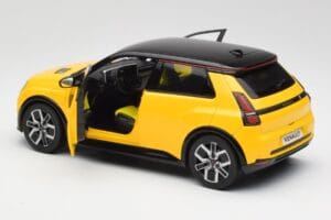Renault 5 E-Tech Pop Gul & Svart Norev 1:18 185500 Metall — bild 5 av 8
