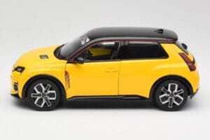 Renault 5 E-Tech Pop Gul & Svart Norev 1:18 185500 Metall — bild 6 av 8