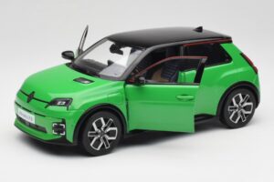 Renault 5 E-Tech Electric Pop Grön & Svart Norev 1:18 185502 Metall — bild 2 av 8