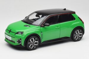 Renault 5 E-Tech Electric Pop Grön & Svart Norev 1:18 185502 Metall