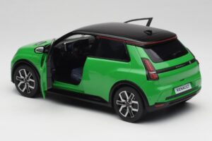 Renault 5 E-Tech Electric Pop Grön & Svart Norev 1:18 185502 Metall — bild 5 av 8
