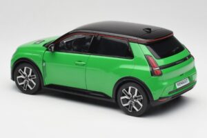 Renault 5 E-Tech Electric Pop Grön & Svart Norev 1:18 185502 Metall — bild 7 av 8