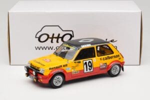 Renault 5 Group 2 #19 Rally Monte Carlo 1978 Otto 1:18 OT034 Resin — bild 6 av 6