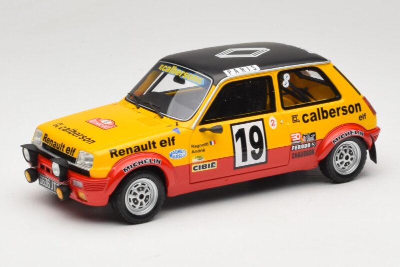 Renault 5 Group 2 #19 Rally Monte Carlo 1978 Otto 1:18 OT034 Resin