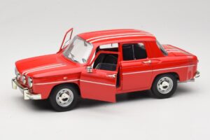 Renault 8 Gordini Röd Solido 1:18 9018-M1 Metall — bild 2 av 8