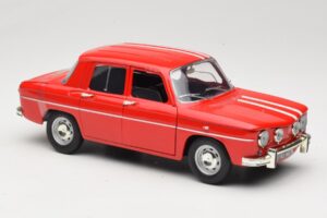 Renault 8 Gordini Röd Solido 1:18 9018-M1 Metall — bild 6 av 8