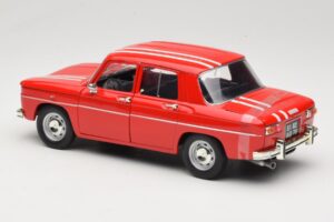 Renault 8 Gordini Röd Solido 1:18 9018-M1 Metall — bild 7 av 8
