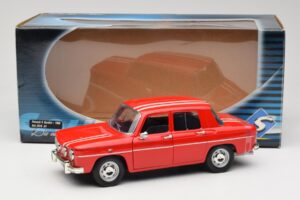 Renault 8 Gordini Röd Solido 1:18 9018-M1 Metall — bild 8 av 8