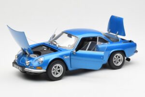 Alpine A110 1600 SC Blå Kyosho 1:18 08482BL Metall — bild 2 av 8