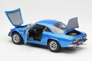 Alpine A110 1600 SC Blå Kyosho 1:18 08482BL Metall — bild 5 av 8