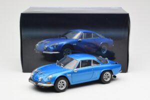 Alpine A110 1600 SC Blå Kyosho 1:18 08482BL Metall — bild 8 av 8