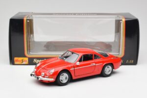 Alpine A110 1600S Röd Maisto 1:18 50322 Metall — bild 8 av 8
