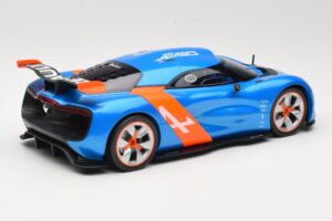 Alpine A110-50 Blå & Orange Norev 1:18 185147 Metall — bild 2 av 6