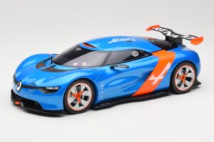Alpine A110-50 Blå & Orange Norev 1:18 185147 Metall