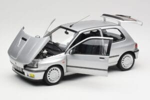 Renault Clio 16S Mk1 Iceberg Grå Norev 1:18 185256 Metall — bild 2 av 8