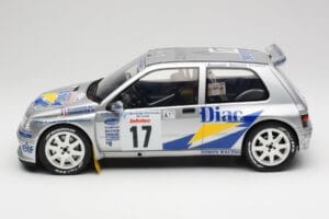 Renault Clio Maxi #17 J. Ragnotti / G. Thimonier Tour de Corse 1995 Otto 1:12 G090 Resin — bild 3 av 6