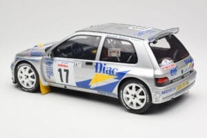 Renault Clio Maxi #17 J. Ragnotti / G. Thimonier Tour de Corse 1995 Otto 1:12 G090 Resin — bild 5 av 6