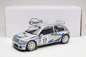 Renault Clio Maxi #17 J. Ragnotti / G. Thimonier Tour de Corse 1995 Otto 1:12 G090 Resin — bild 6 av 6