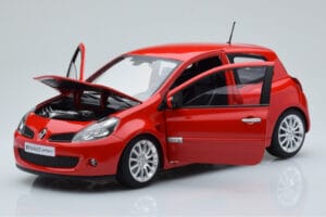 Renault Clio RS III Toro Röd Norev 1:18 185252 Metall — bild 2 av 8