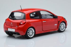 Renault Clio RS III Toro Röd Norev 1:18 185252 Metall — bild 3 av 8