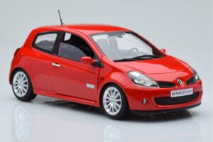 Renault Clio RS III Toro Röd Norev 1:18 185252 Metall — bild 6 av 8