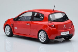 Renault Clio RS III Toro Röd Norev 1:18 185252 Metall — bild 7 av 8
