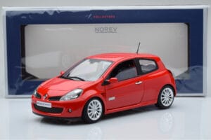 Renault Clio RS III Toro Röd Norev 1:18 185252 Metall — bild 8 av 8