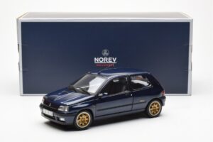 Renault Clio Williams Mk1 Blå Norev 1:18 185230 Metall — bild 8 av 8