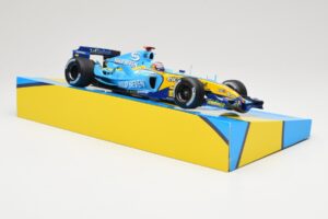 Renault R25 #5 F. Alonso Brazilian GP F1 World Champion 2005 Minichamps 1:18 147051705-R1 Metall — bild 4 av 8