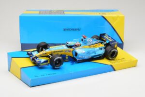 Renault R25 #5 F. Alonso Brazilian GP F1 World Champion 2005 Minichamps 1:18 147051705-R1 Metall — bild 8 av 8