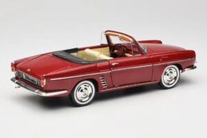 Renault Floride Cabriolet Röd Norev 1:18 185175 Metall — bild 3 av 8