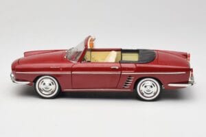 Renault Floride Cabriolet Röd Norev 1:18 185175 Metall — bild 4 av 8