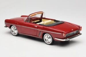 Renault Floride Cabriolet Röd Norev 1:18 185175 Metall — bild 7 av 8