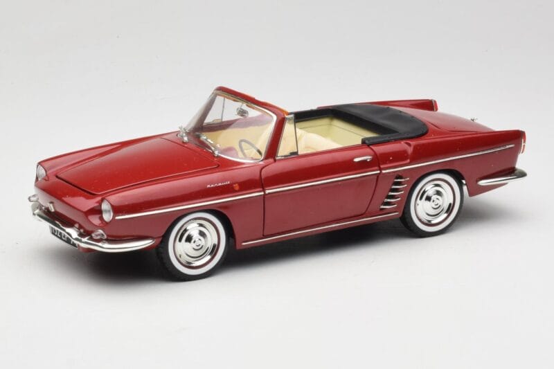 Renault Floride Cabriolet Röd Norev 1:18 185175 Metall