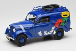Renault Juvaquatre Michelin Blue Solido 1:18 82008 Metall