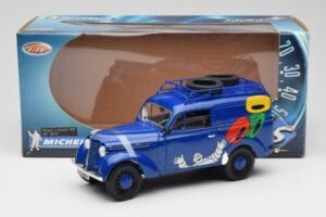 Renault Juvaquatre Michelin Blue Solido 1:18 82008 Metall — bild 8 av 8
