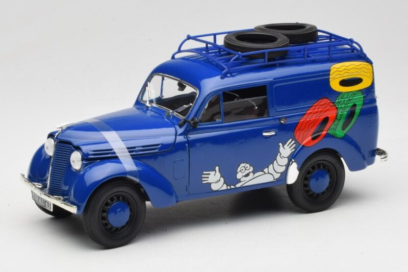 Renault Juvaquatre Michelin Blue Solido 1:18 82008 Metall