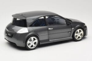Renault Megane Mk2 RS Vampire Grey Norev 1:18 185101 Metall — bild 3 av 8