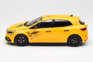 Renault Megane RS Mk4 Ultime Sirius Gul Norev 1:18 185395 Metall — bild 3 av 6