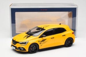 Renault Megane RS Mk4 Ultime Sirius Gul Norev 1:18 185395 Metall — bild 6 av 6