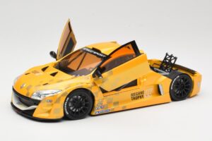 Renault Megane Trophy Showcar Gul Eurocup Megane Trophy 2011 Norev 1:18 185109 Metall — bild 2 av 8